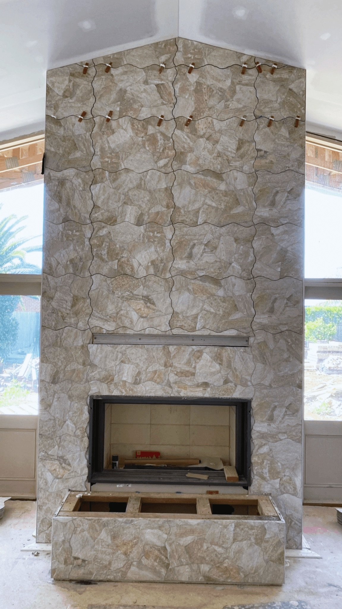 Stone Fireplace Cladding